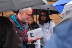 Rabbi Steve leading kaddish