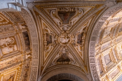 ornate ceiling in Doge's Palace