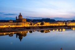 another portion of the city with the Arno River