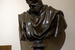 The Bronze Effigy of Michelangelo by Daniele da Volterra