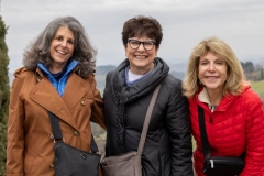 Joan, Arlene and Phyllis in San Gimignano
